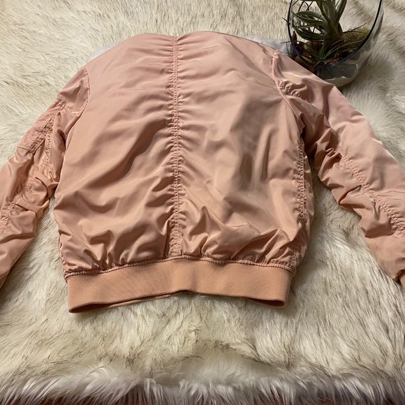 H&M dusty rose bomber - Picture 4 of 4